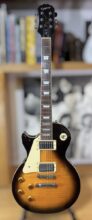 Beautiful Left Handed Epiphone Les Paul Standard Bourbon Burst