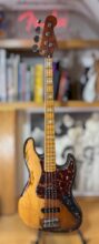1975 Fender Jazz Bass – 3-Tone Sunburst – Ash Body – Heavy Original Wear w/Orig Case